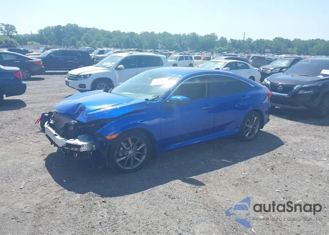 2021 Honda Civic Ex z USA, uszkodzony, nr VIN 19XFC1F36ME201164